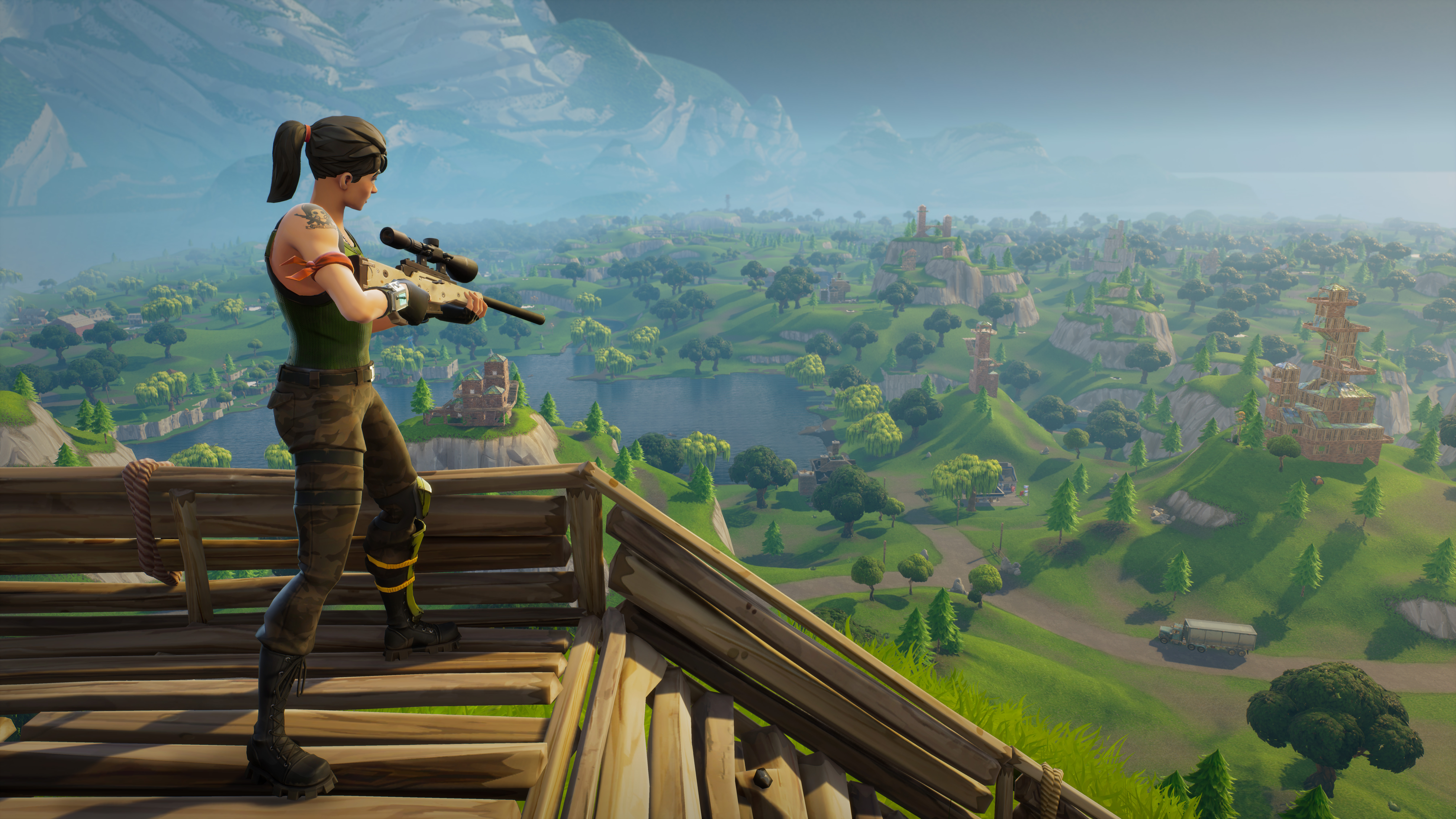 Video Game Fortnite 8k Ultra HD Wallpaper