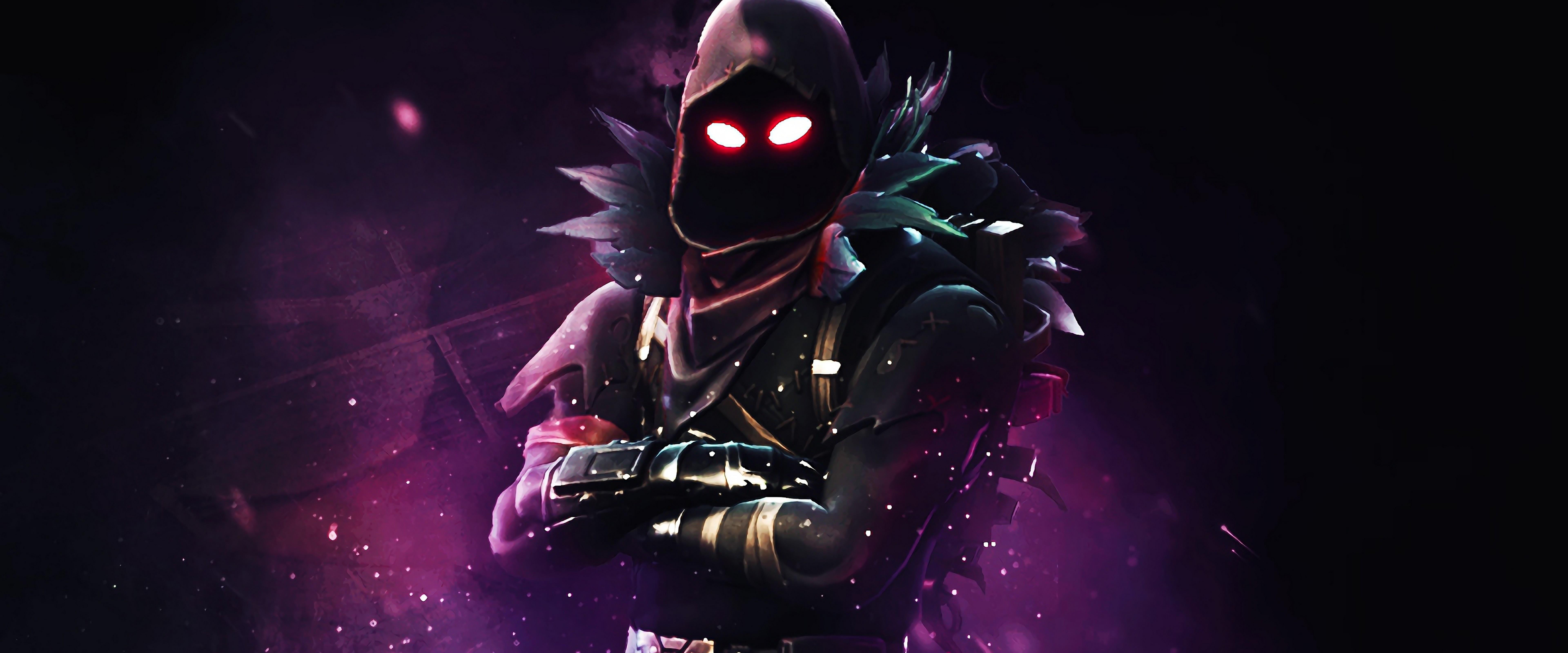 Fortnite Raven 4K Wallpaper Free