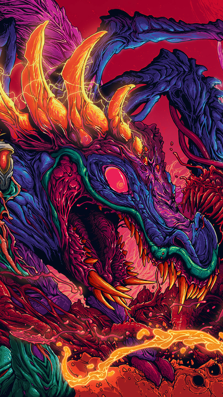 Artistic Psychedelic Phone Wallpaper