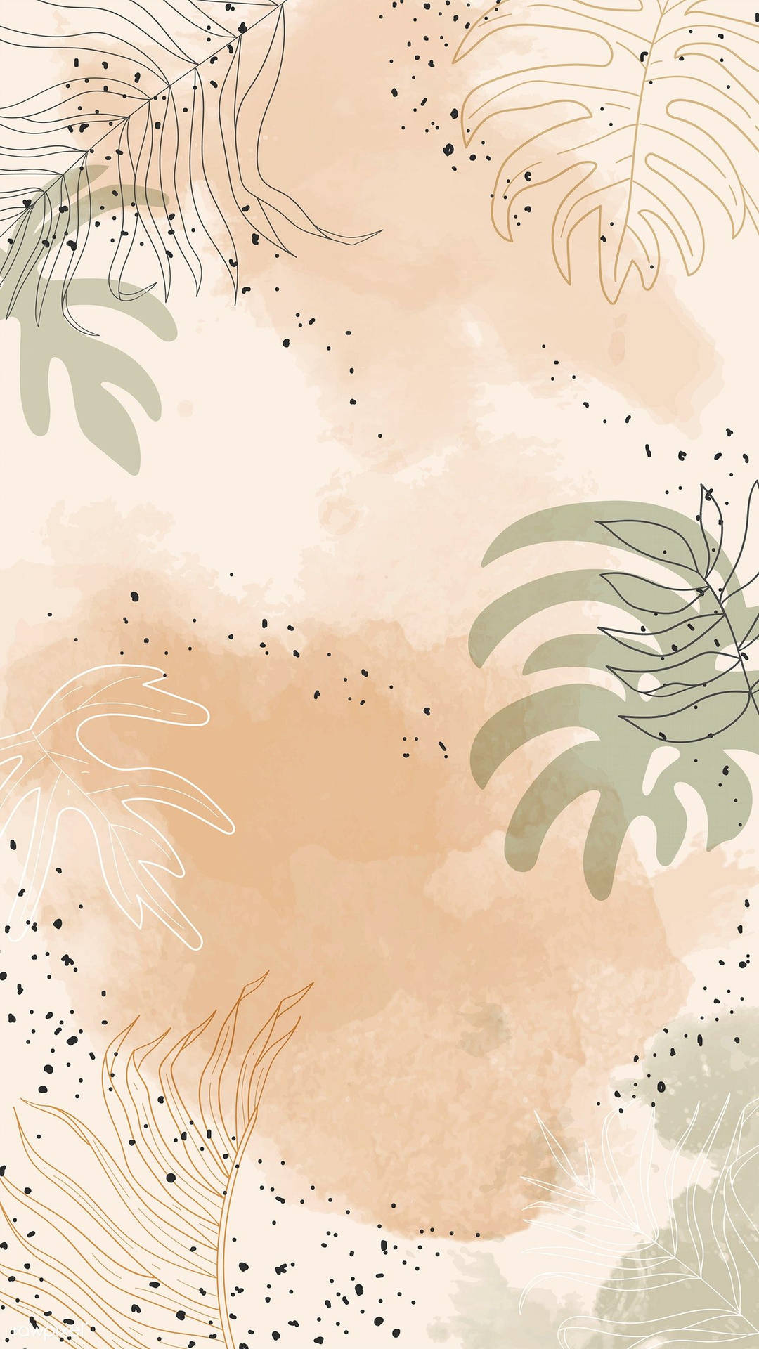 Beige Pastel Wallpaper