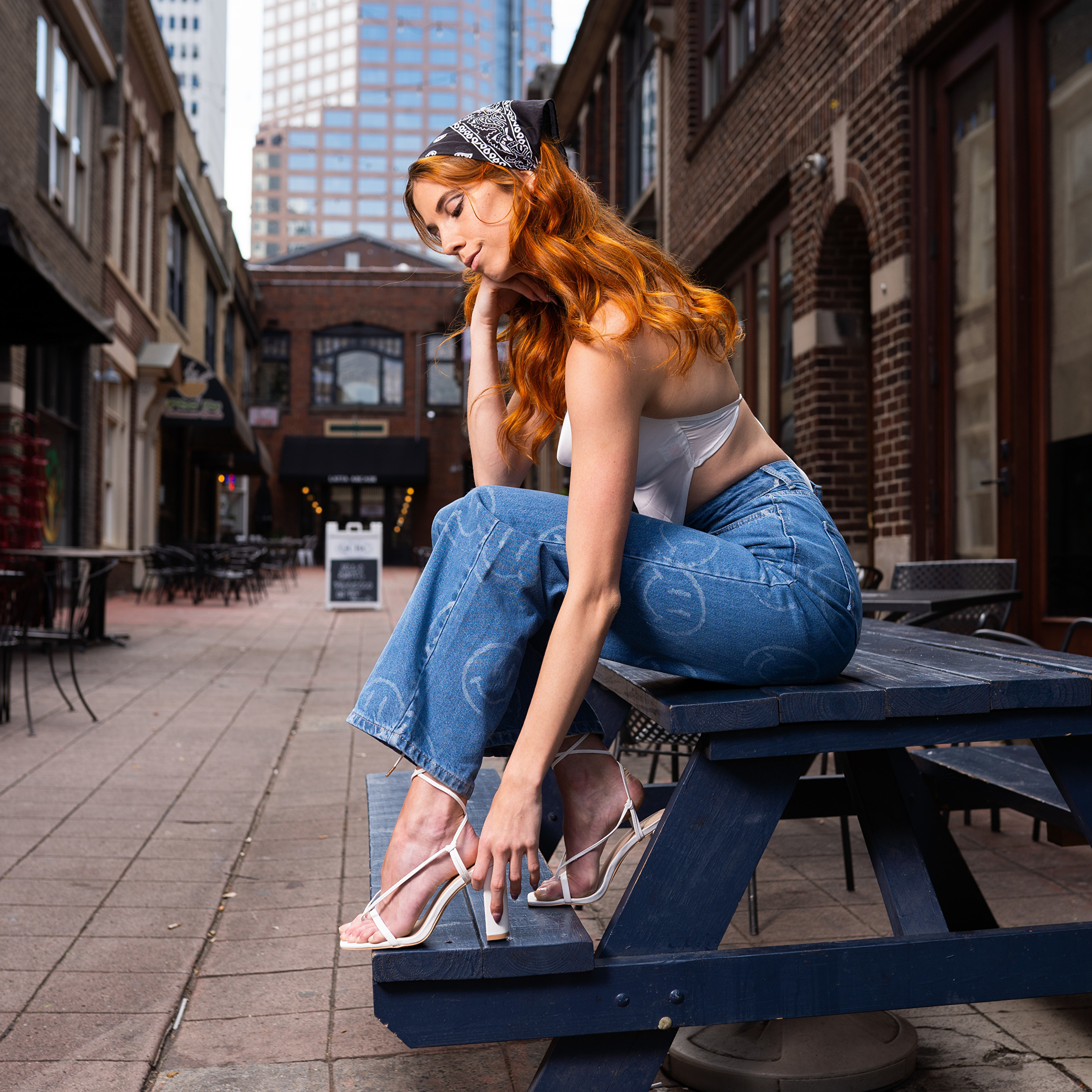 Wallpaper Taylor Freeze Redhead girl