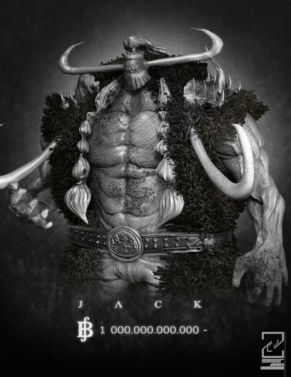 Jack pirates. Mangá one piece, One