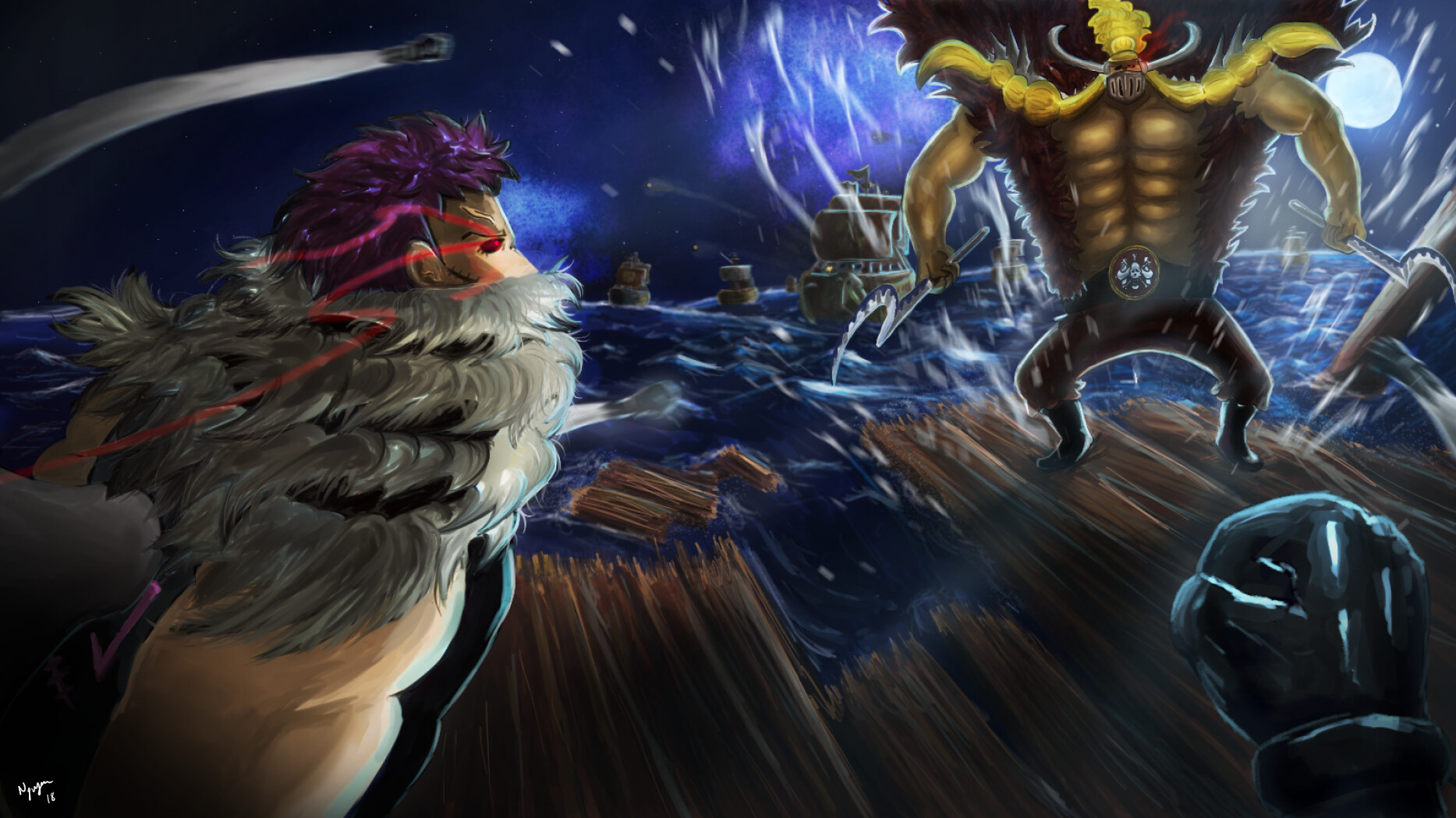 Katakuri vs Jack. One