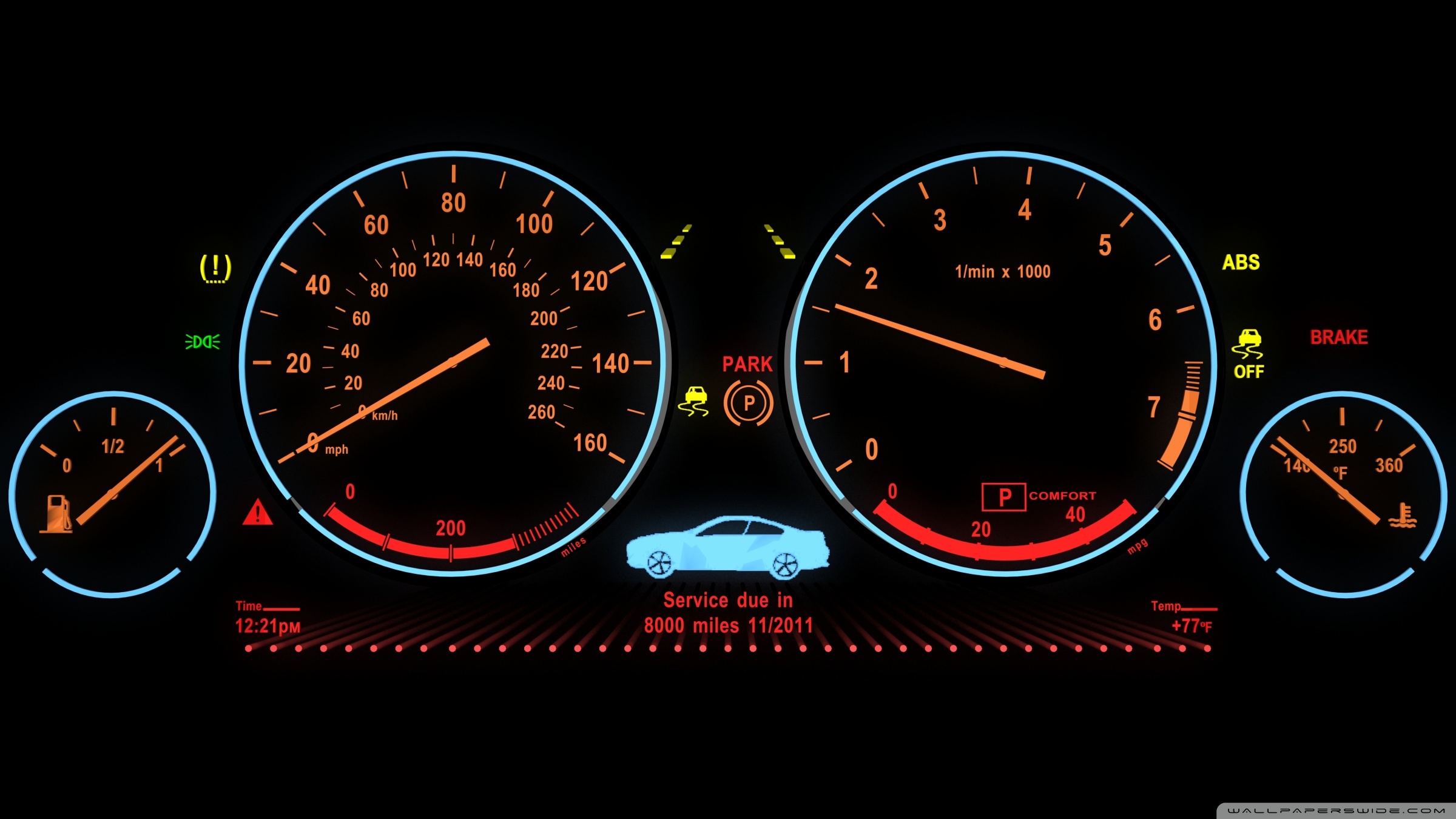 BMW 750 Panel Ultra HD Desktop