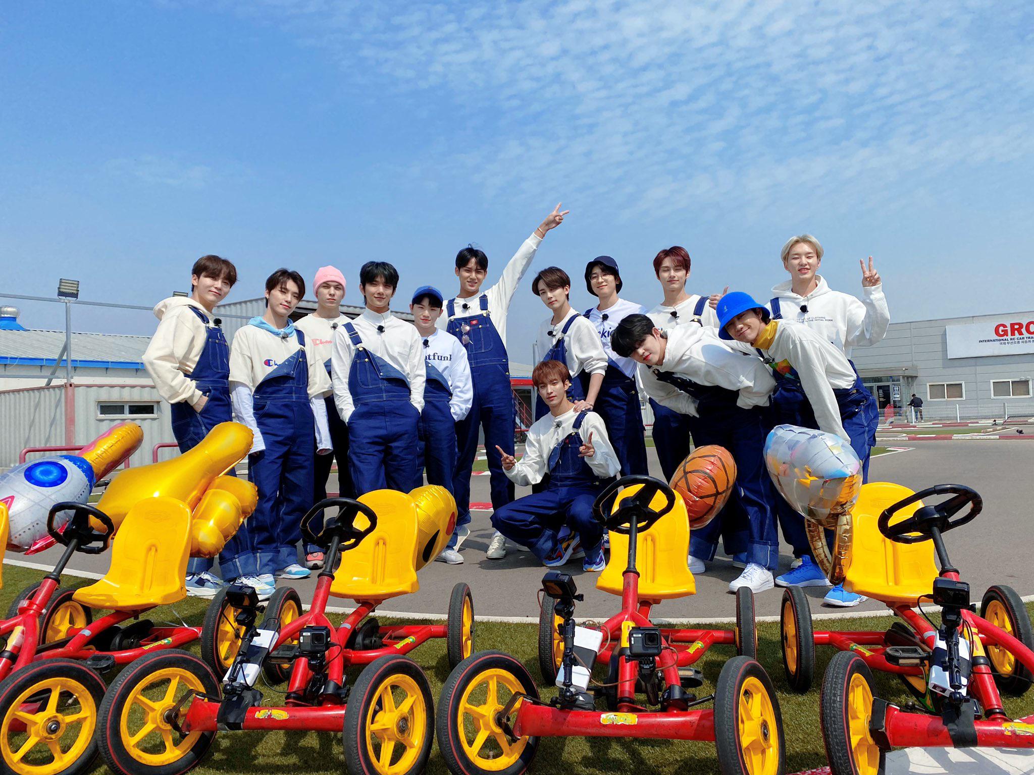 Going Seventeen EP. 21 behind picture