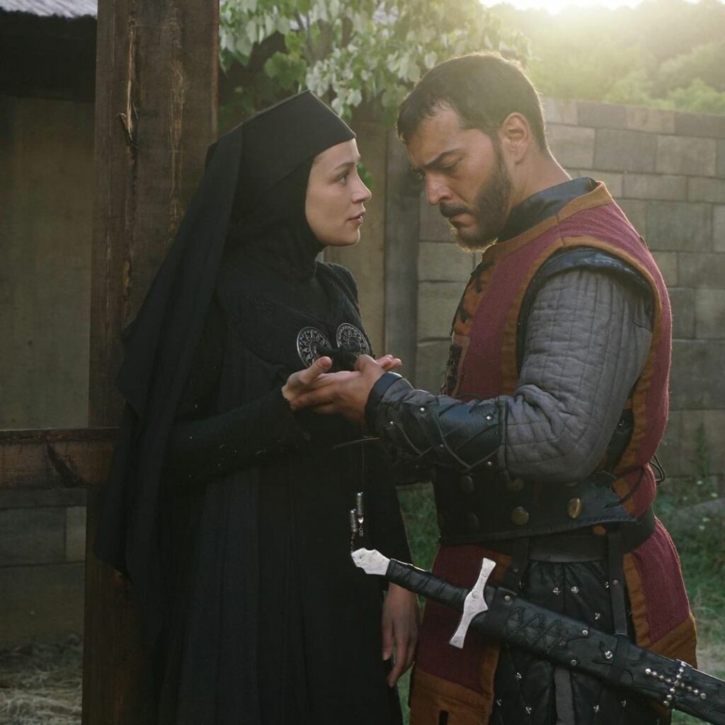 Osman actors Cagri and Buse get married