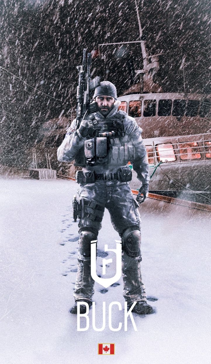 Buck IPhone wallpaper. Rainbow six