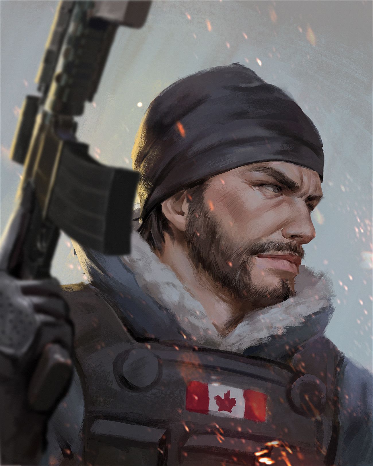 Ghost HB. Rainbow six siege art