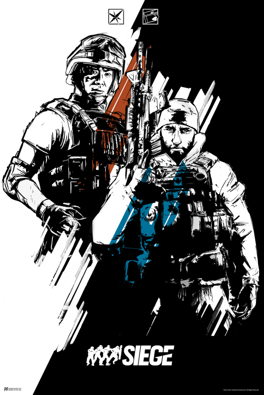 Tom Clancy Rainbow Six Seige Wall Art