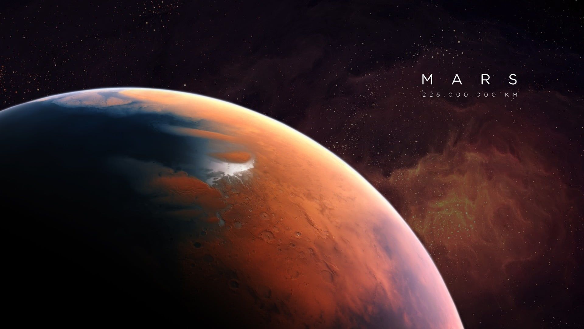 Mars digital wallpaper #Mars #space