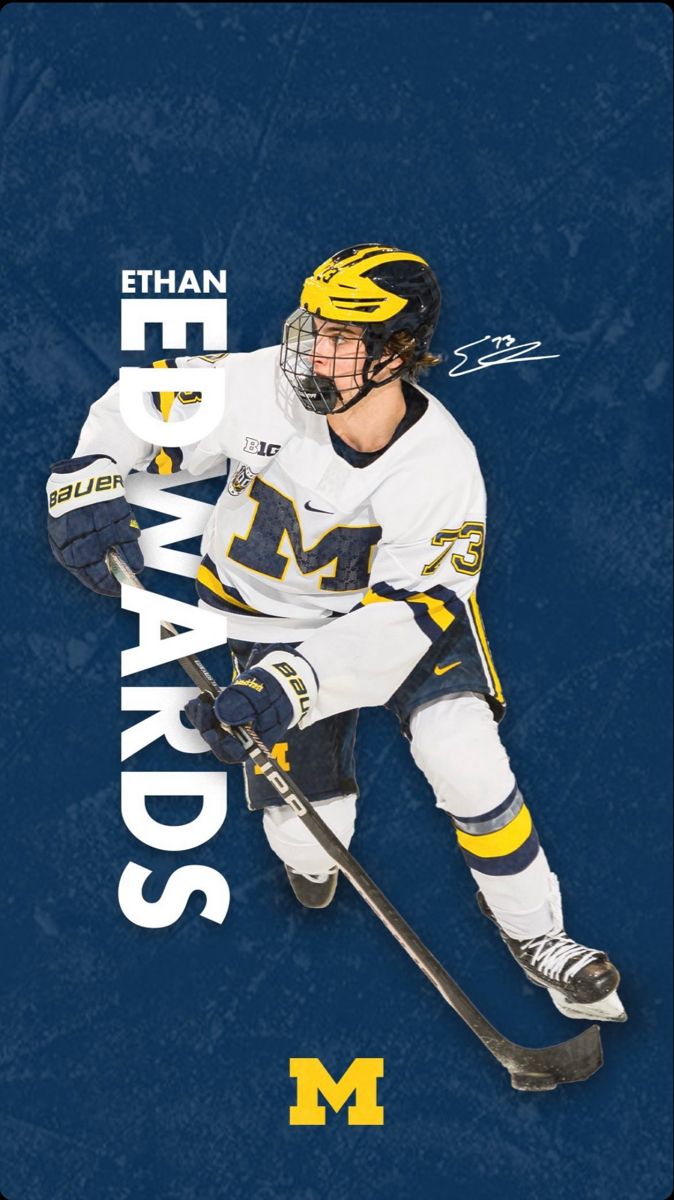ethan edwards. Michigan hockey