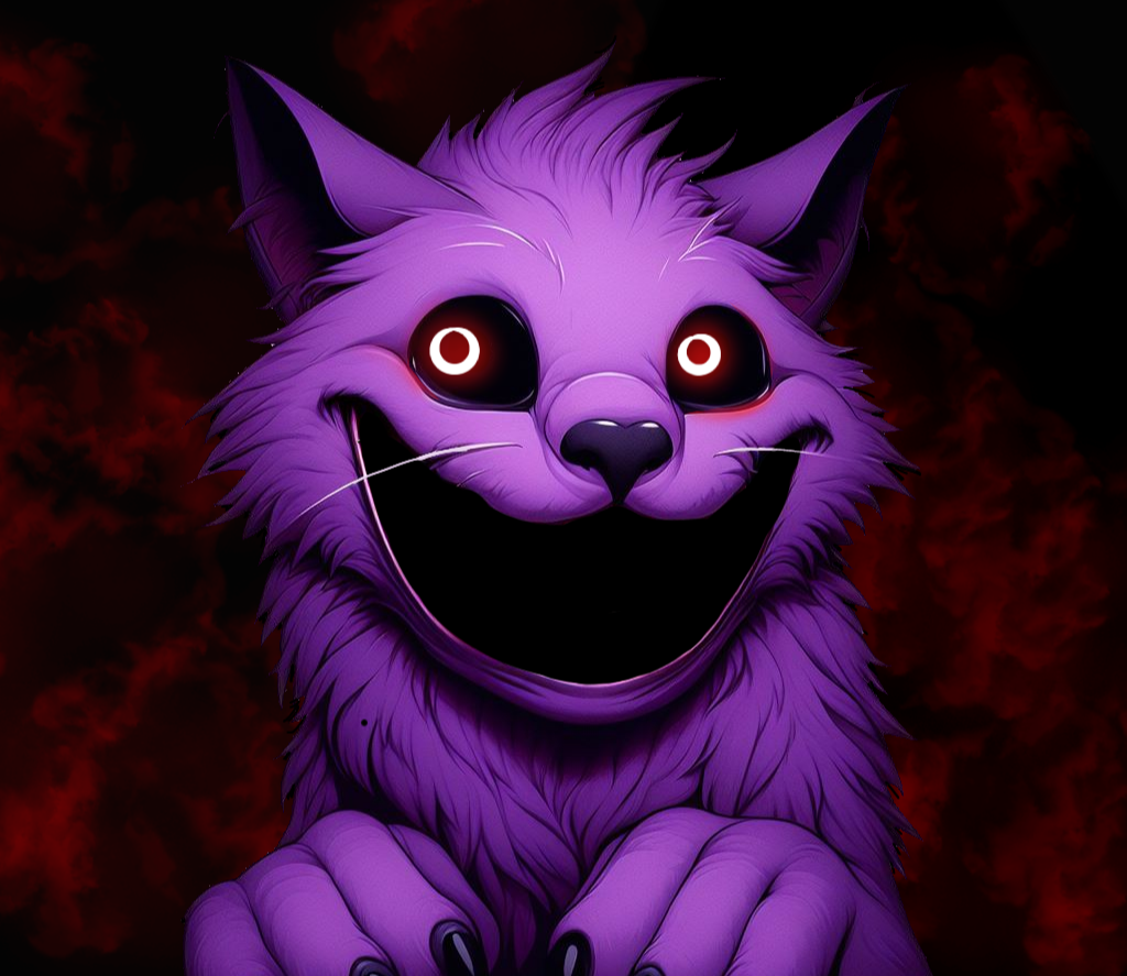 Horror art, Poppy wallpaper, Cat nap