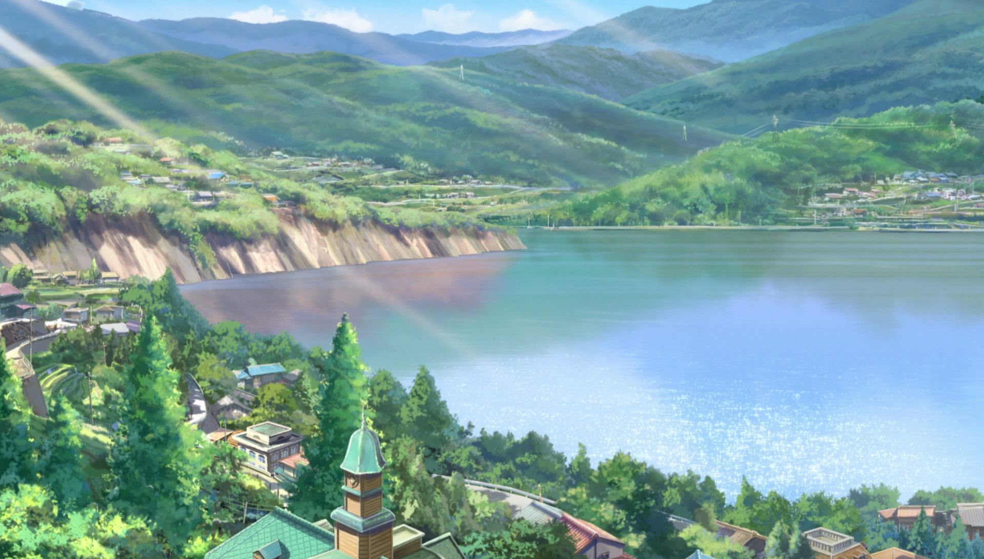 Anime scenery