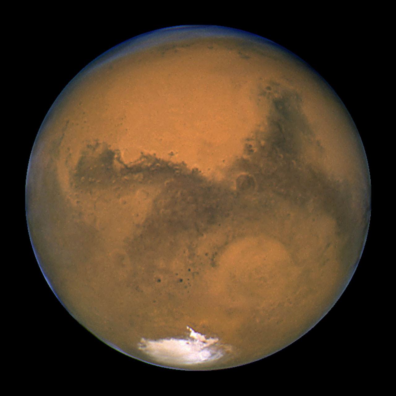 Hubble's Closest View Of Mars