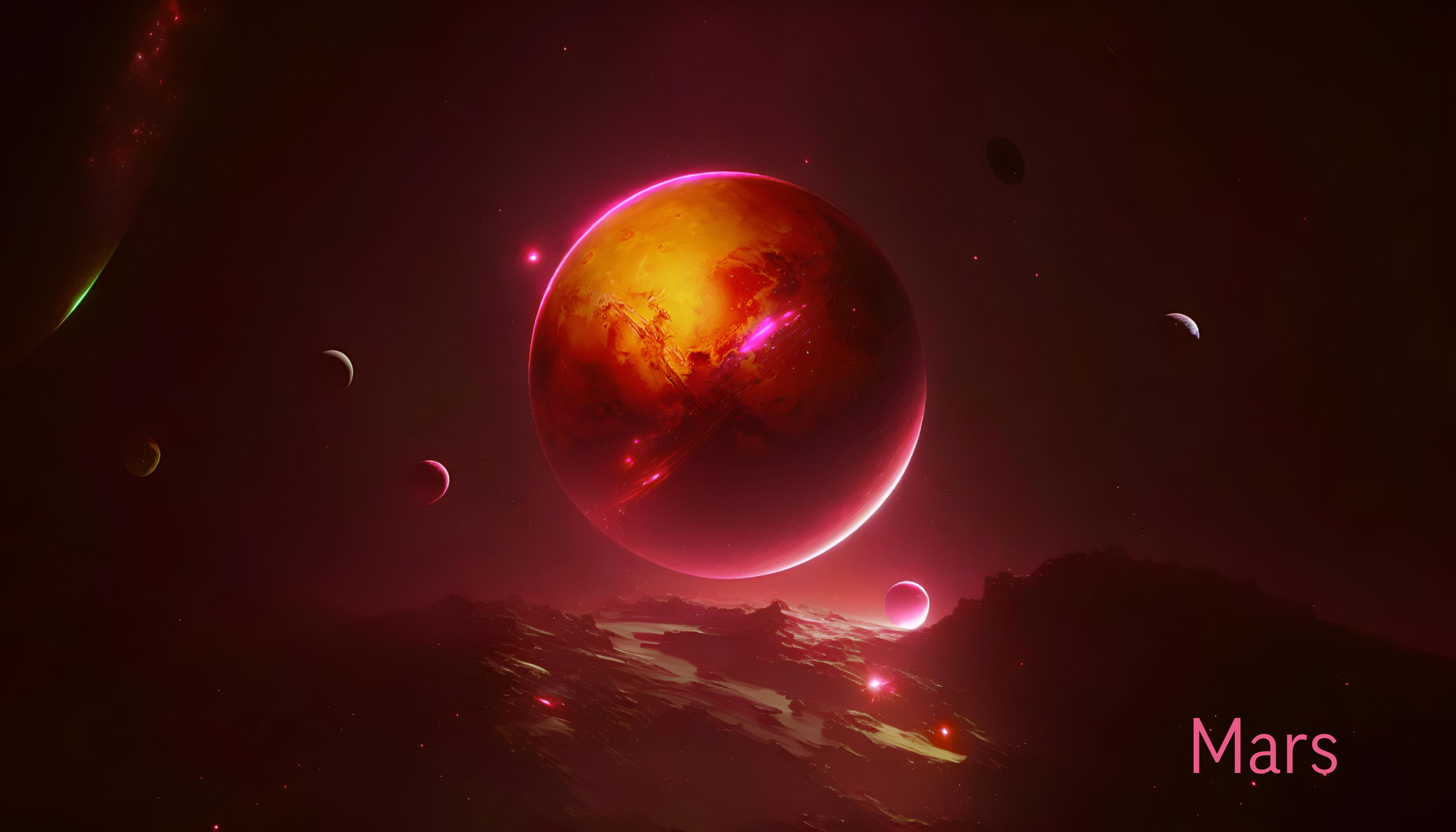 Neon: Mars by Z A Y N O S