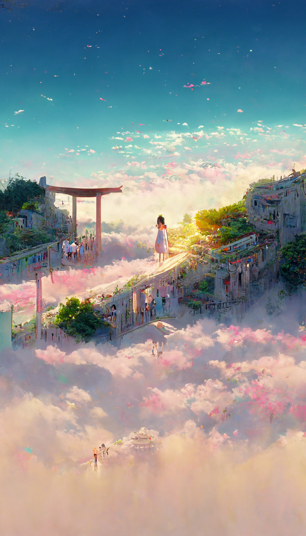 Midjourney prompt: Your name landscape