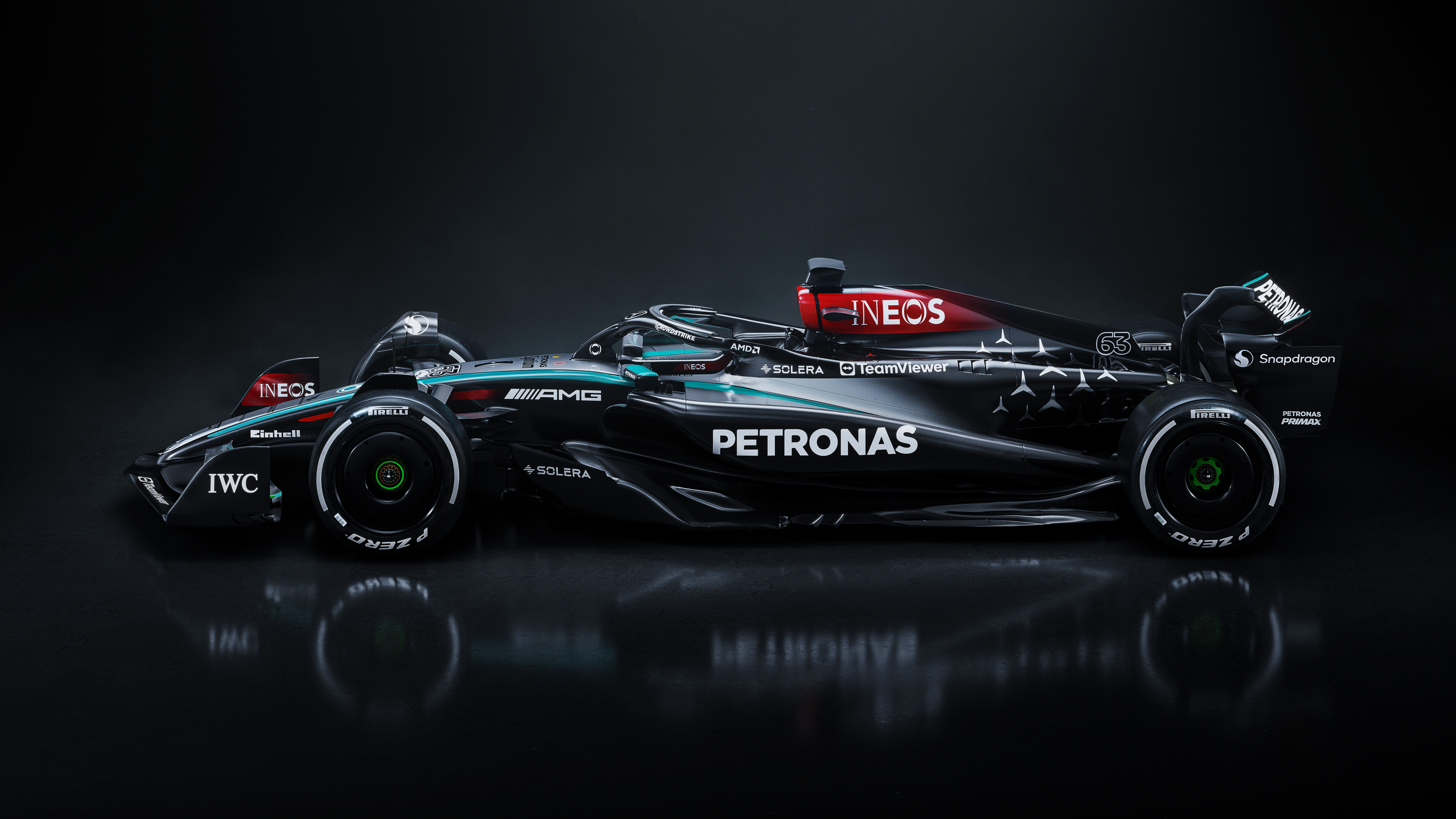 2024 Mercedes W15 F1 Car Launch Photo