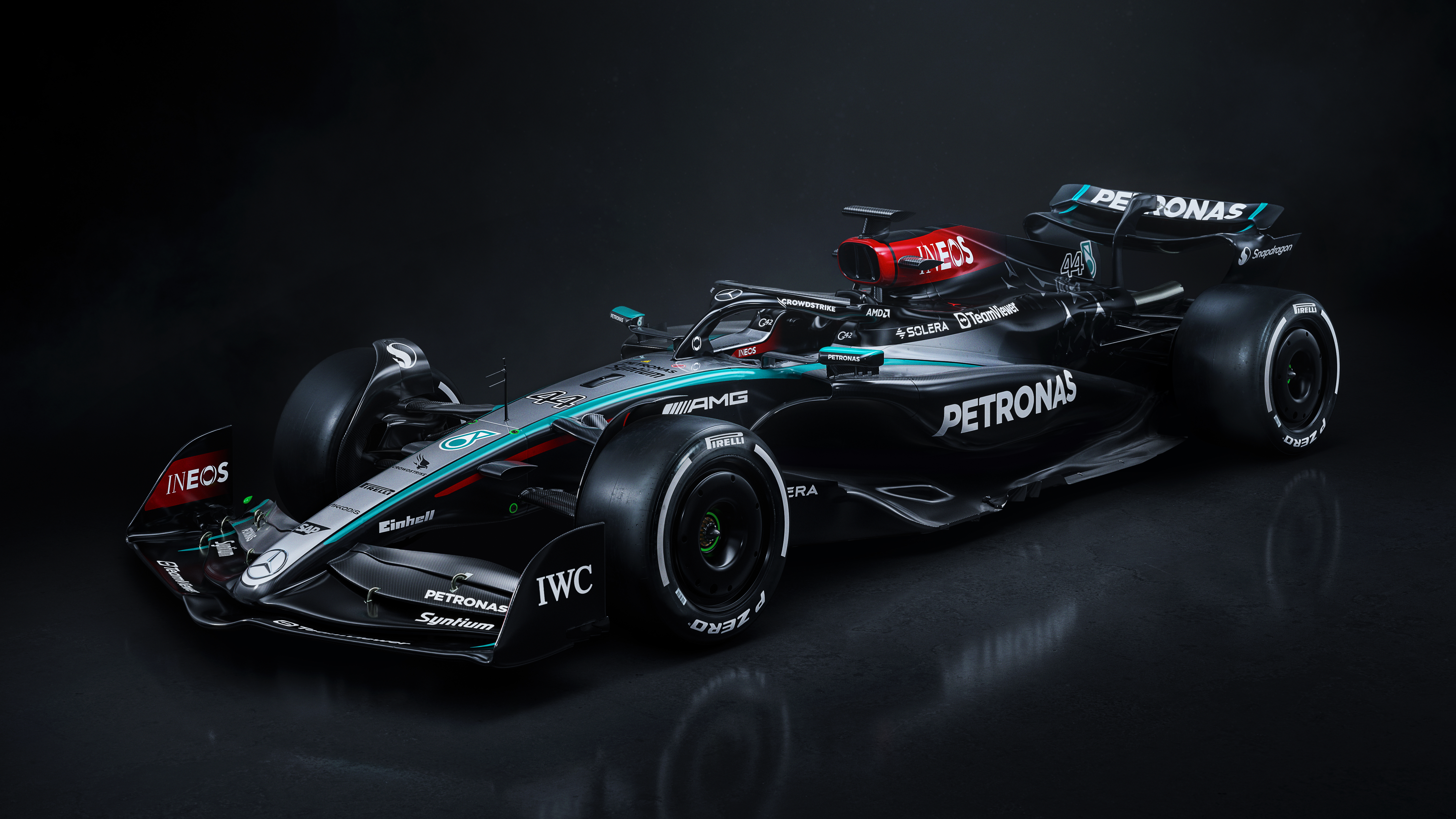 2024 Mercedes W15 F1 Car Launch Photo
