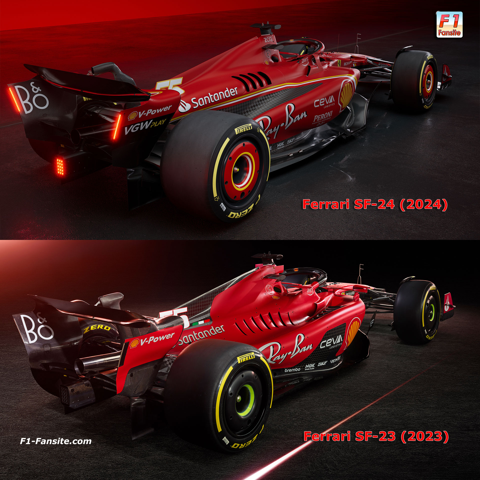 2024 Ferrari SF 24 F1 Car Launch Photo