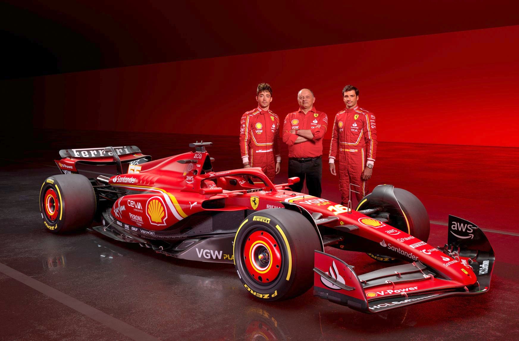 Ferrari Unveils Eye Catching SF 24 F1