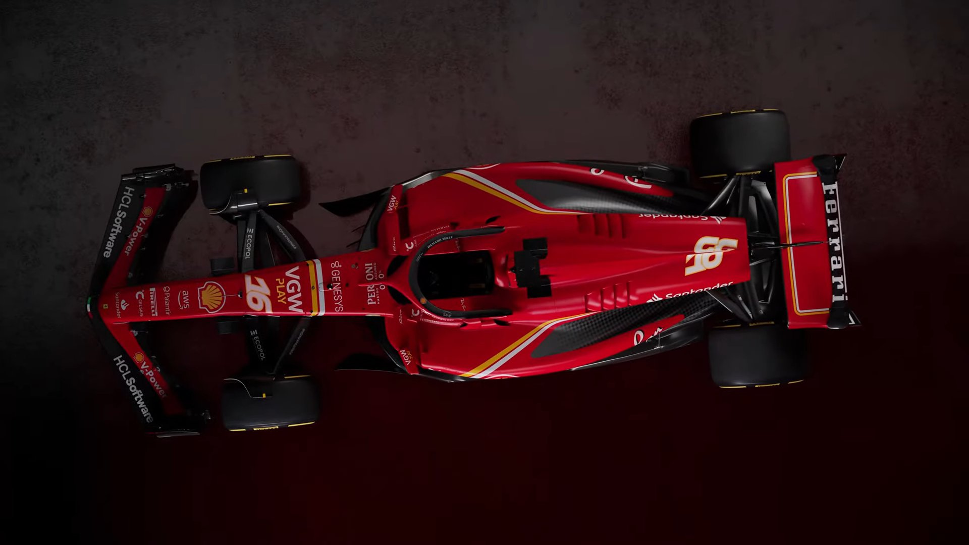 First Image Of Ferrari SF 24 F1 Car