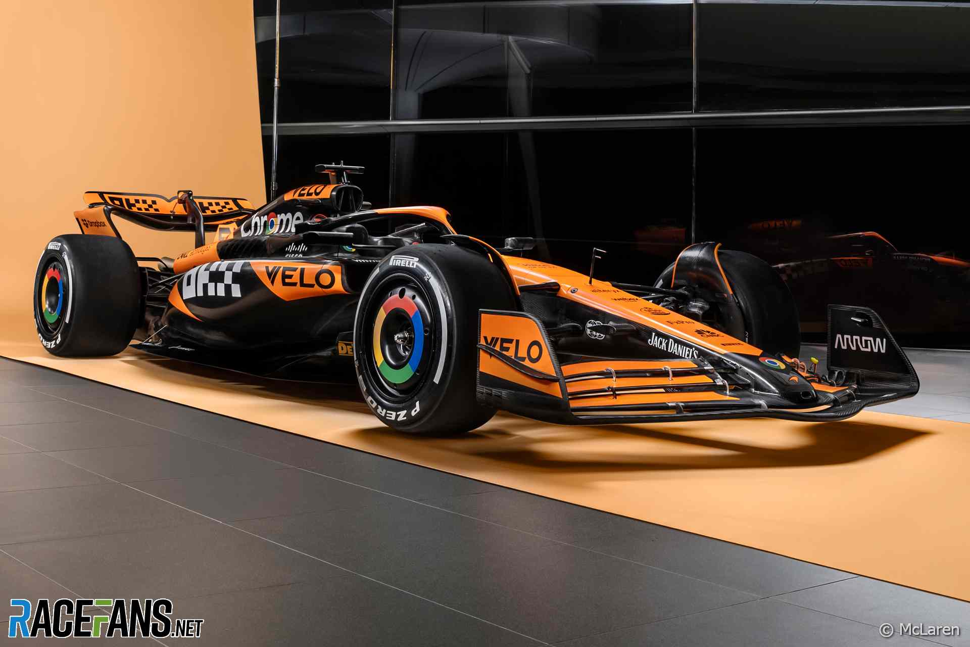 McLaren reveals its new F1 car for 2024