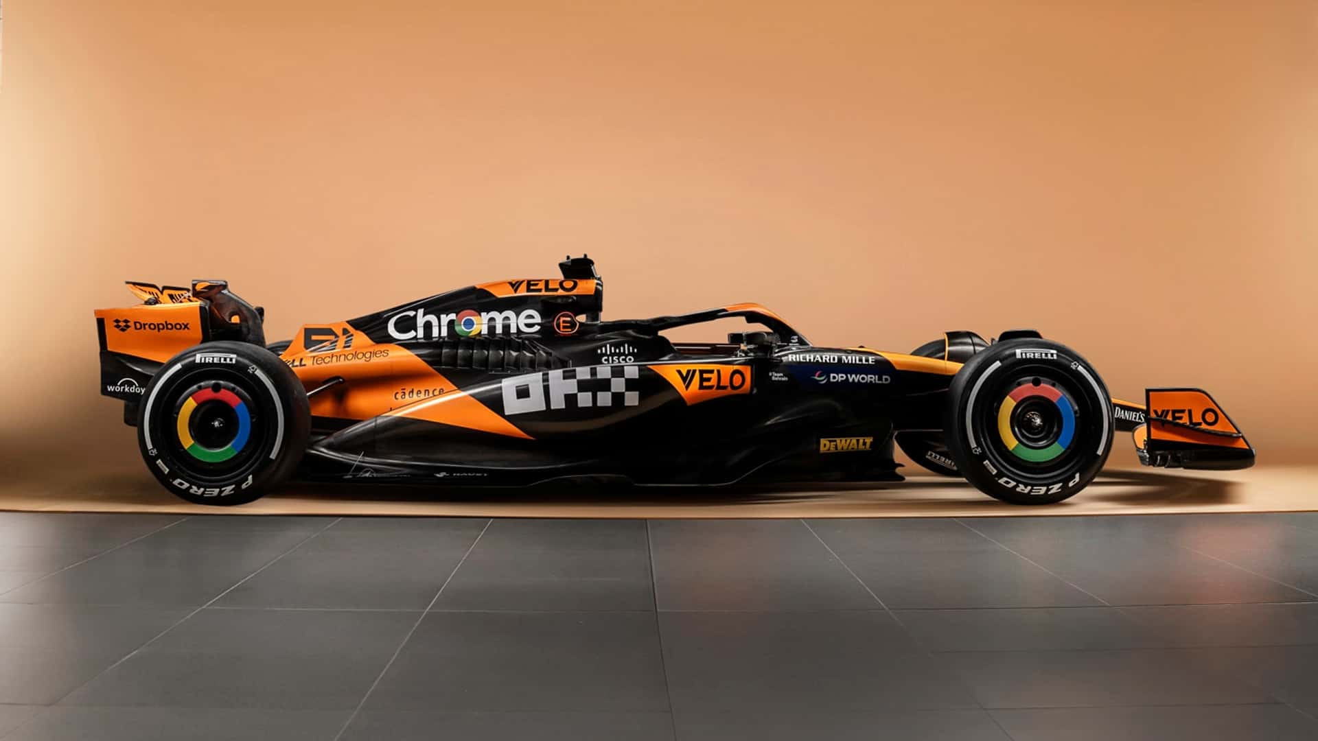 McLaren unveils new MCL38 F1 car for 2024