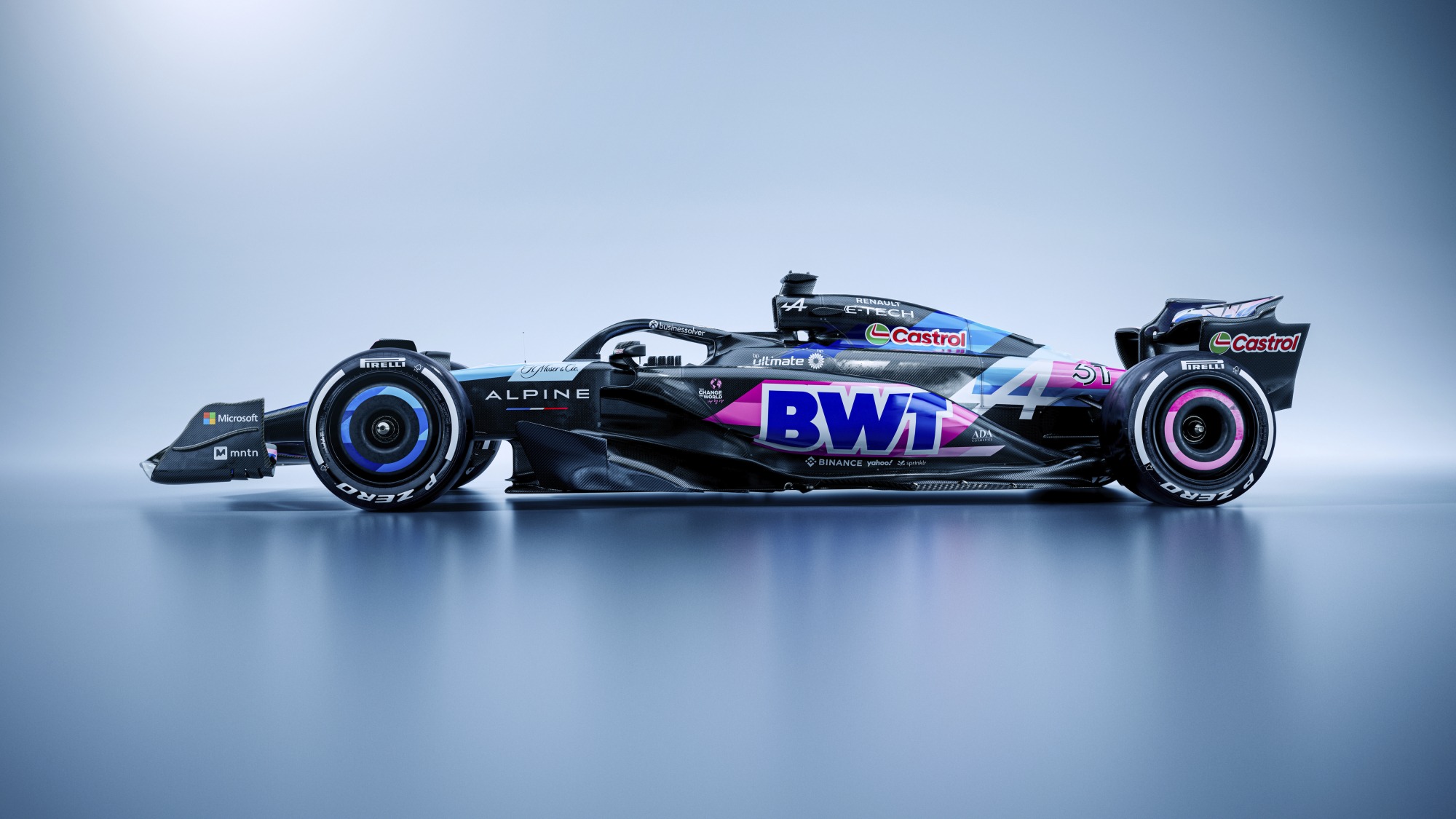 2023 Alpine A524 F1 Car Launch Photo
