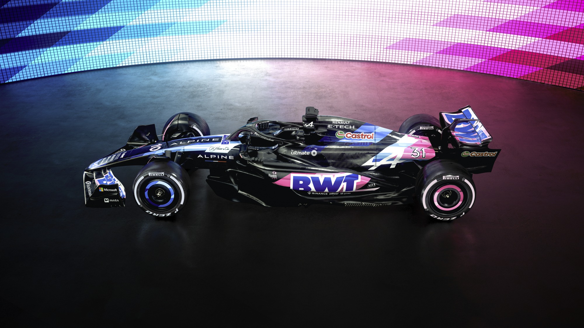 2023 Alpine A524 F1 Car Launch Photo