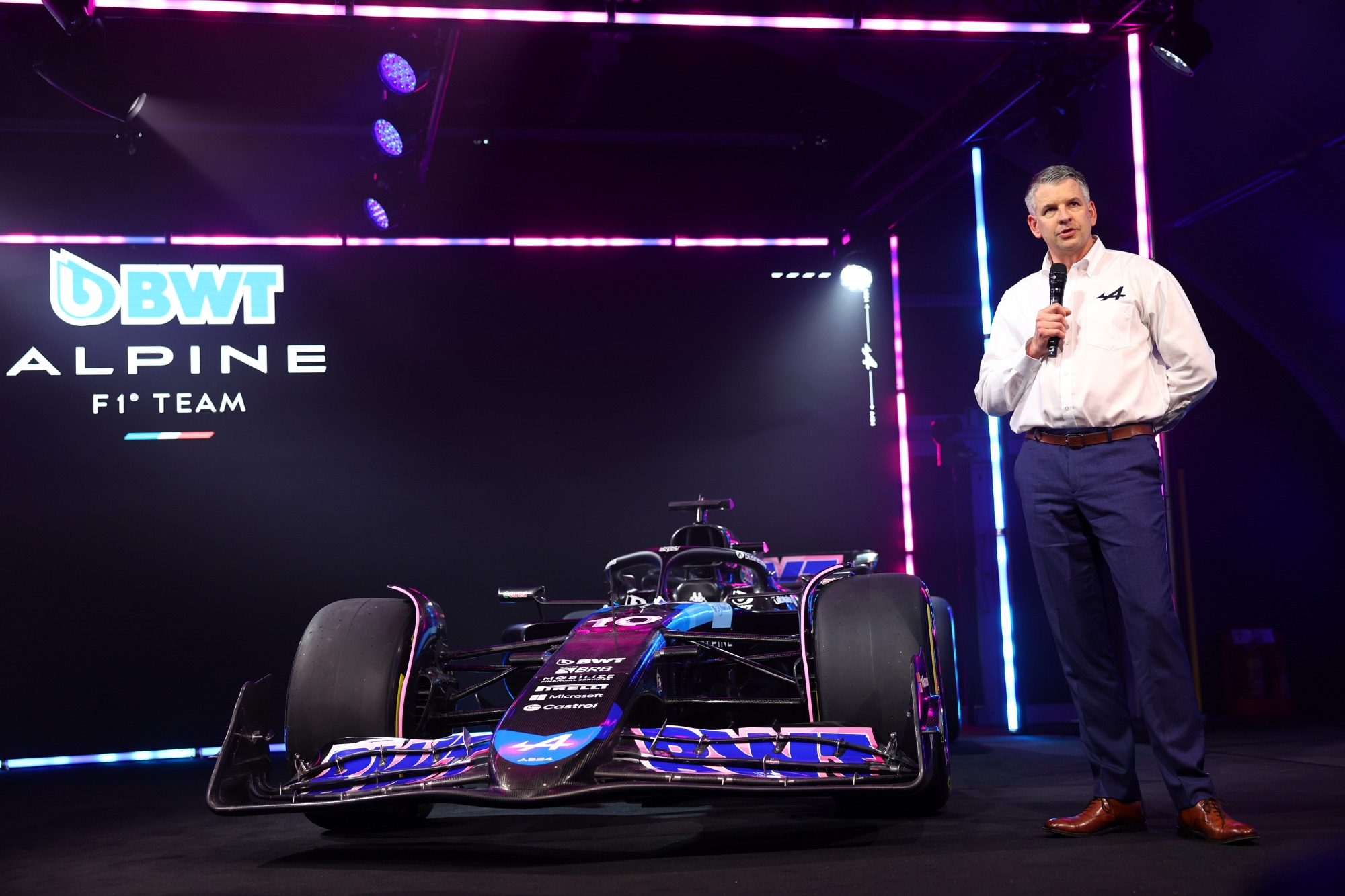 2024 Alpine A524 F1 Car Launch Photo