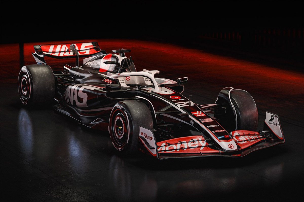 Haas Reveals 2024 VF 24 F1 Car Livery
