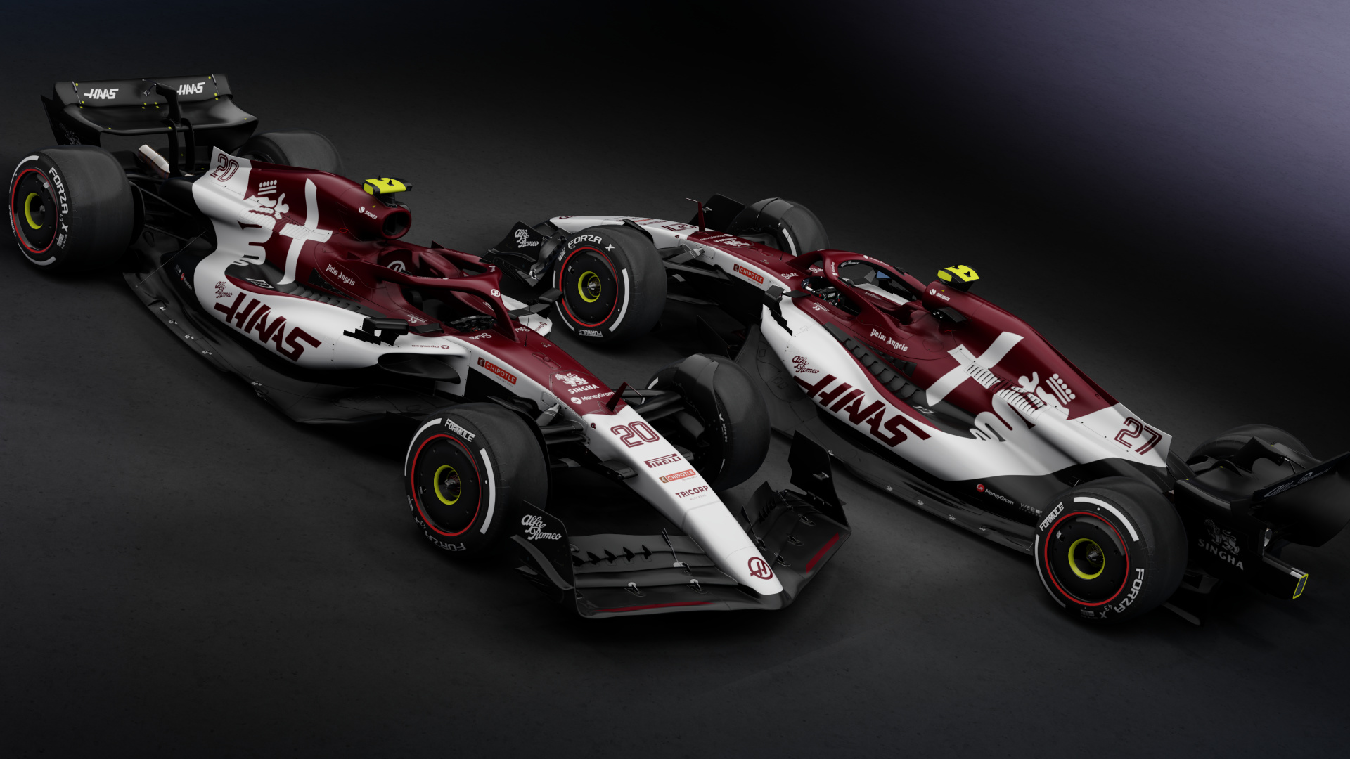 Alfa Romeo Haas VF 24 Concept For RSS