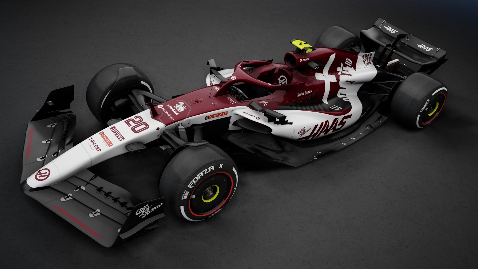 Alfa Romeo Haas VF 24 Concept For RSS