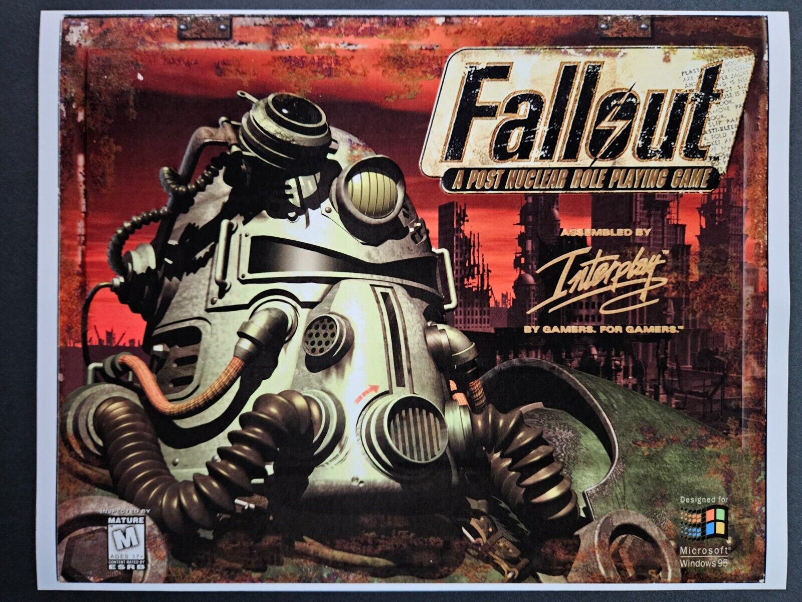 Original Fallout 1 Classic 1997 PC Game