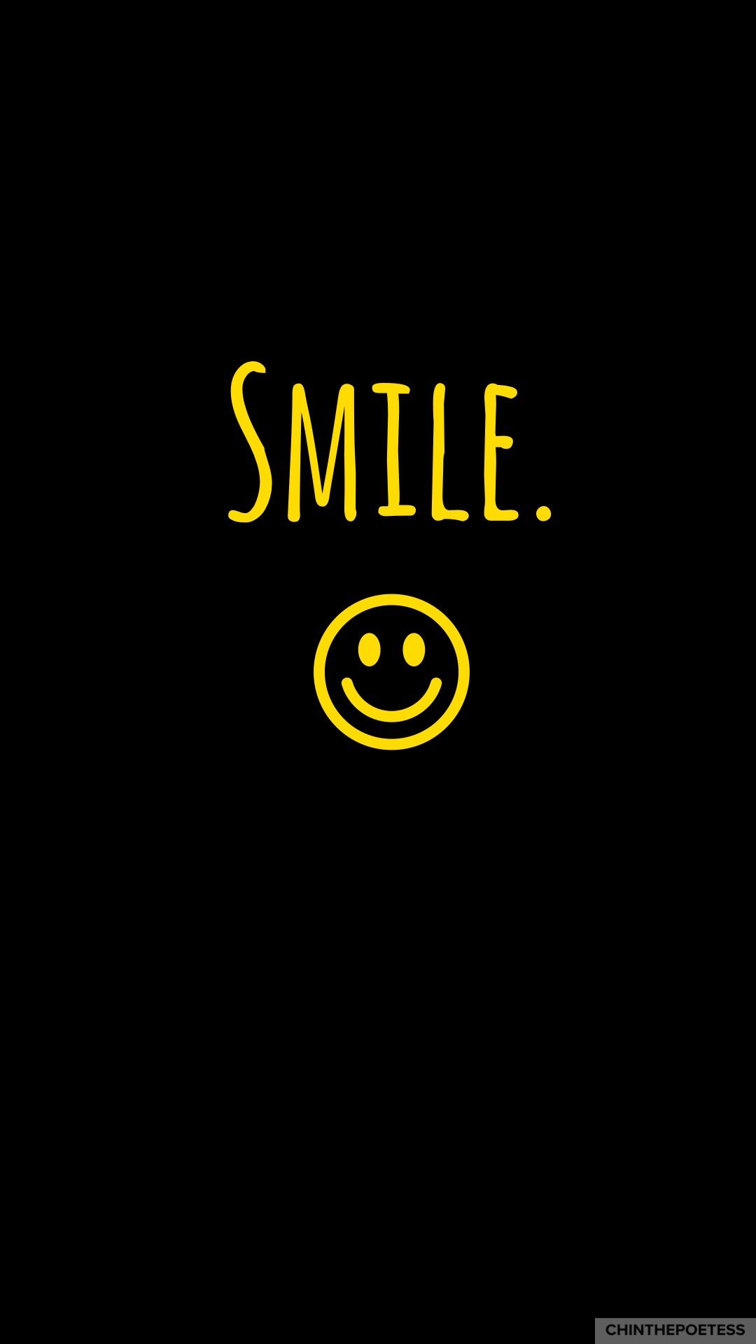 Smile. #wallpaper #daily #reminder