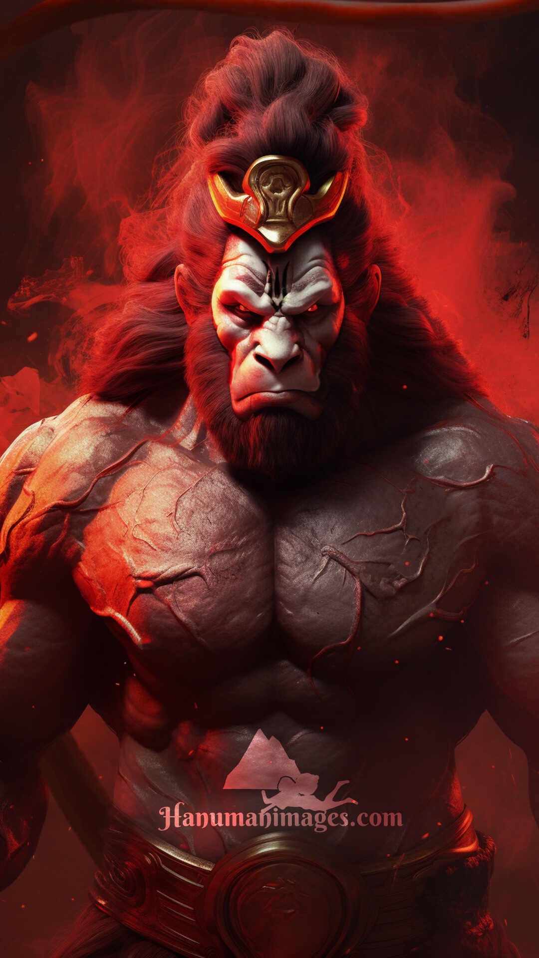 hanuman ji red photo