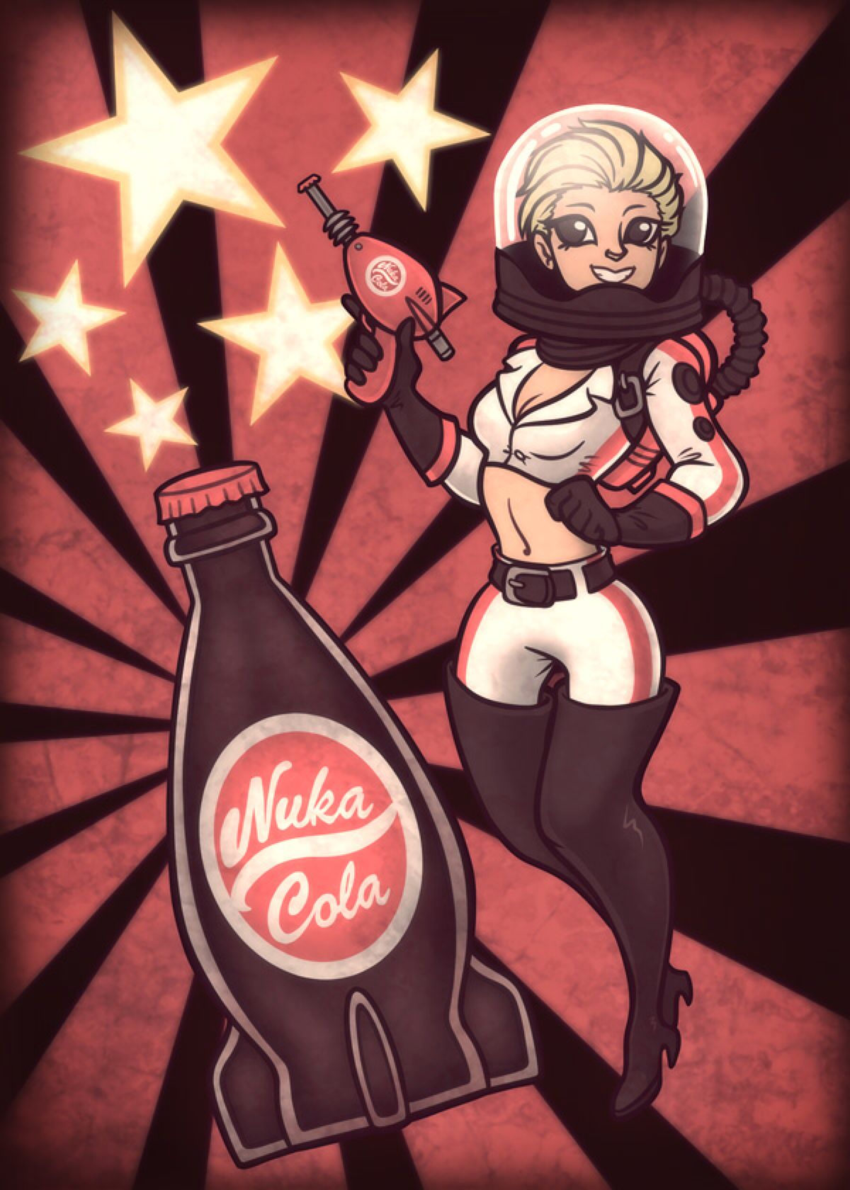 Nuka Girl By Doomed Dreamer