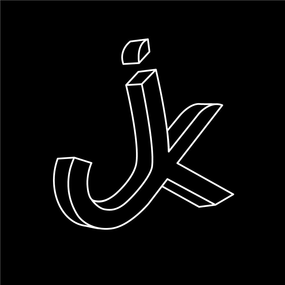 JK Logo WonBlck XXthick