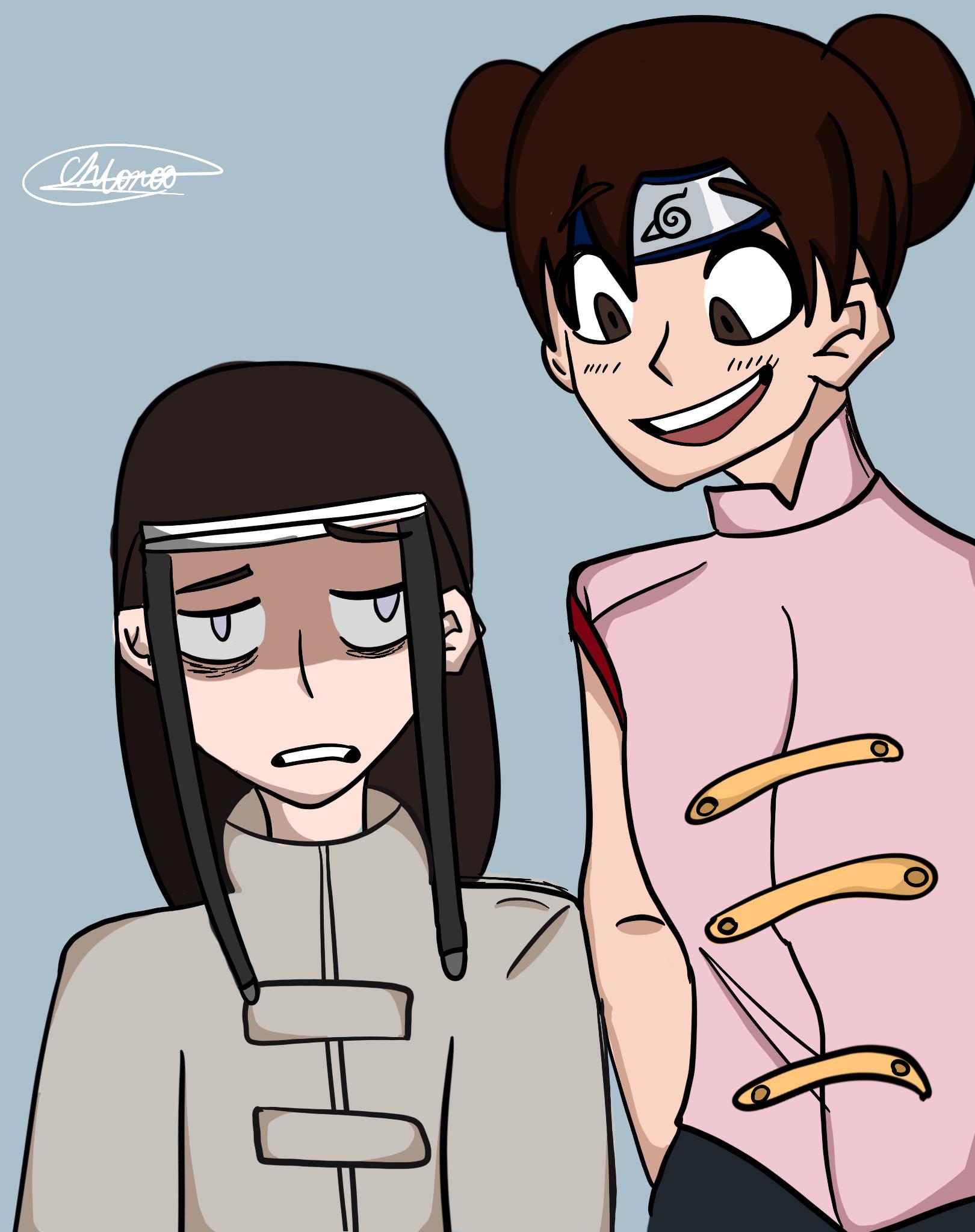 Drew Neji and Tenten ))