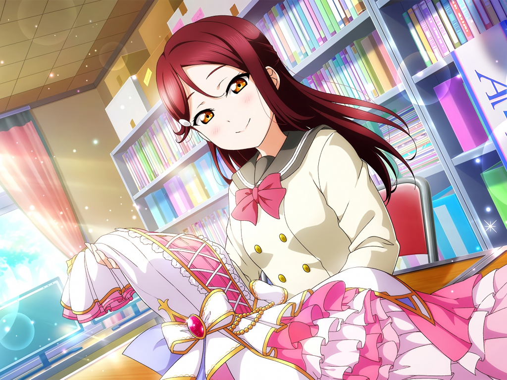 Wallpaper pretty, redhead, sakurauchi