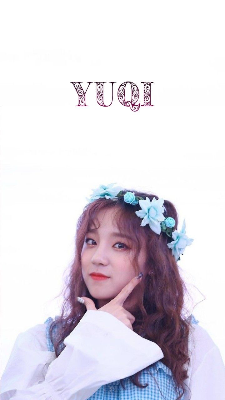 G idle wallpaper, Yuqi. Kpop wallpaper