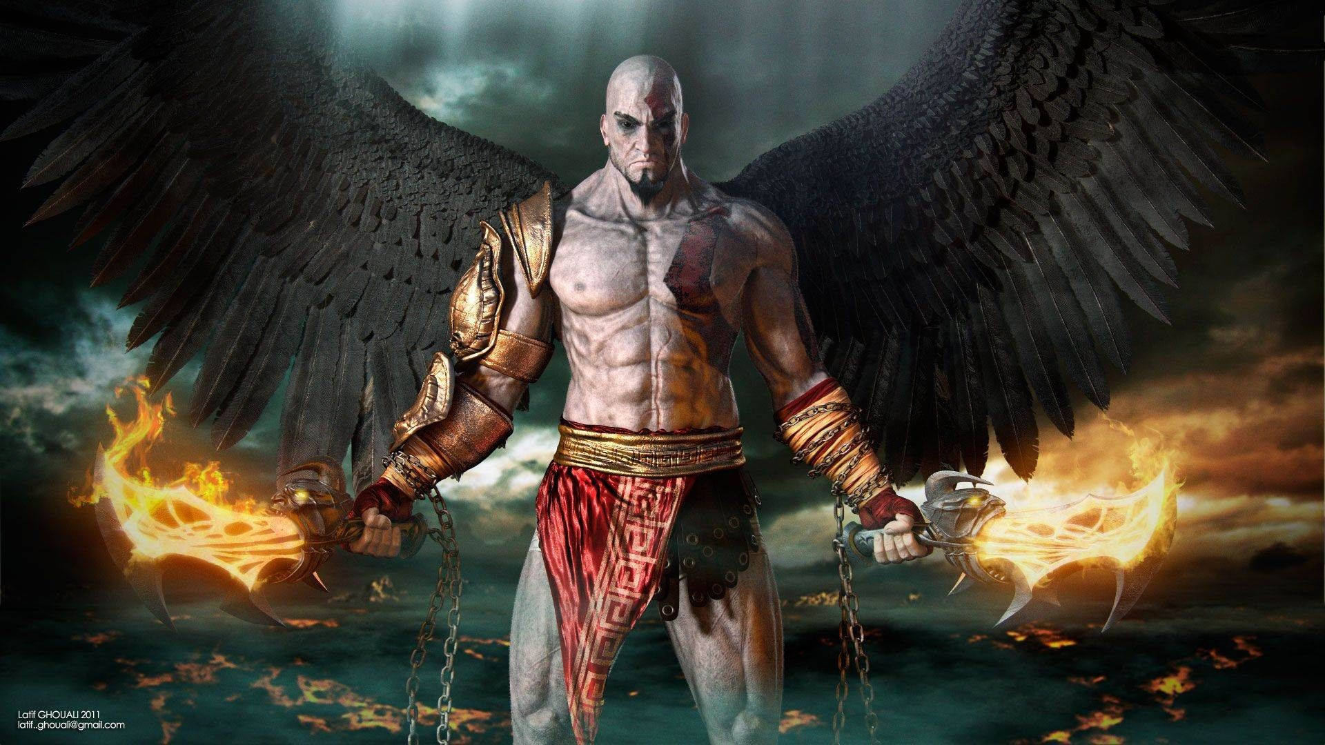 Download free Badass Kratos God Of War