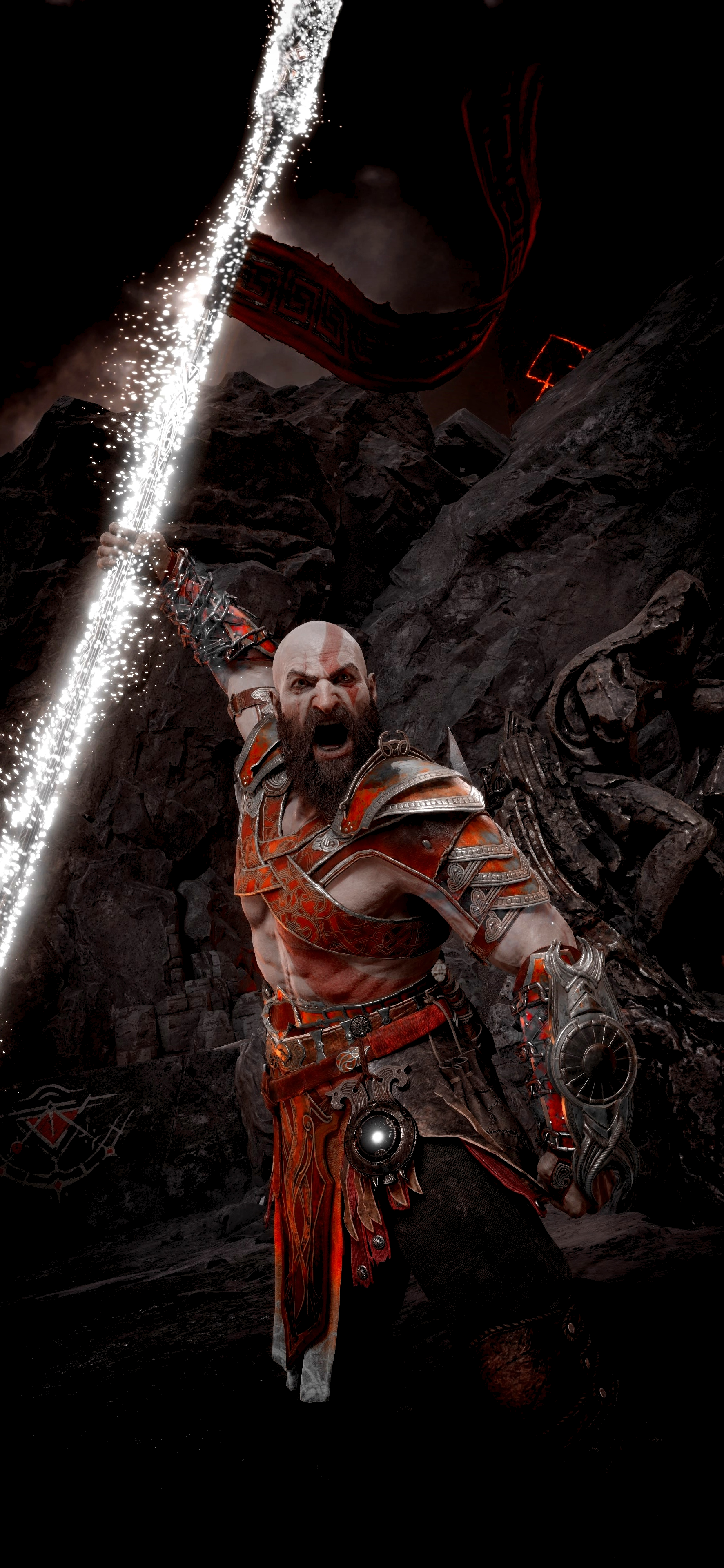 God of War Ragnarok, Kratos wallpaper