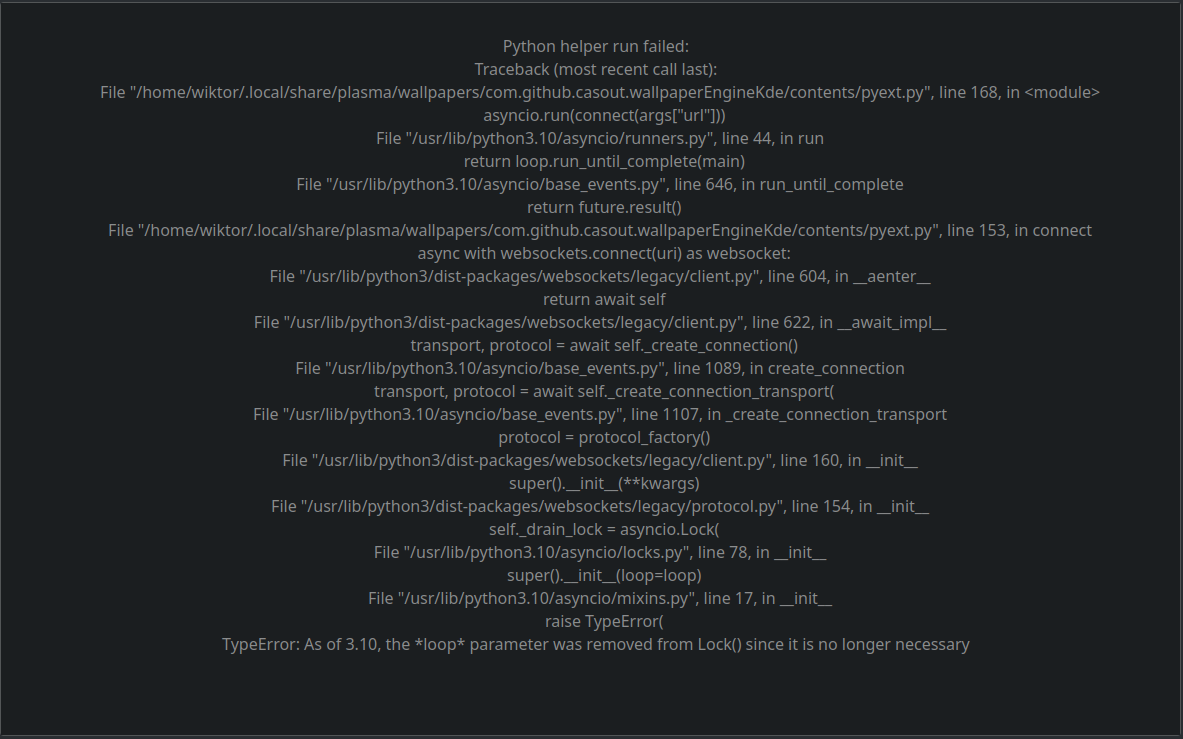 Catsout Wallpaper Engine Kde Plugin