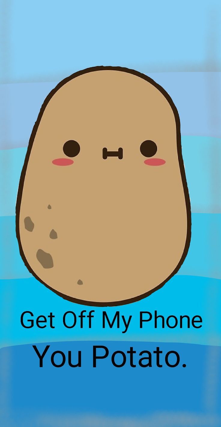 Cute wallpaper Potato. Cute wallpaper