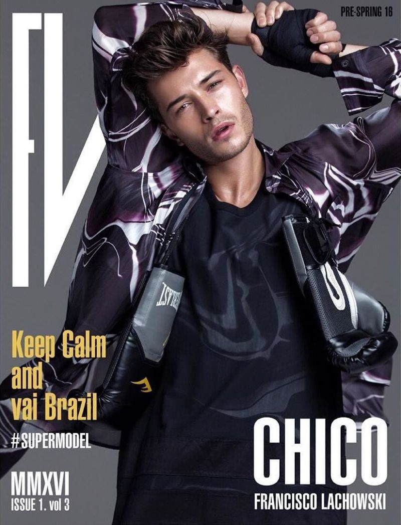 Francisco Lachowski Rocks Sporty Styles