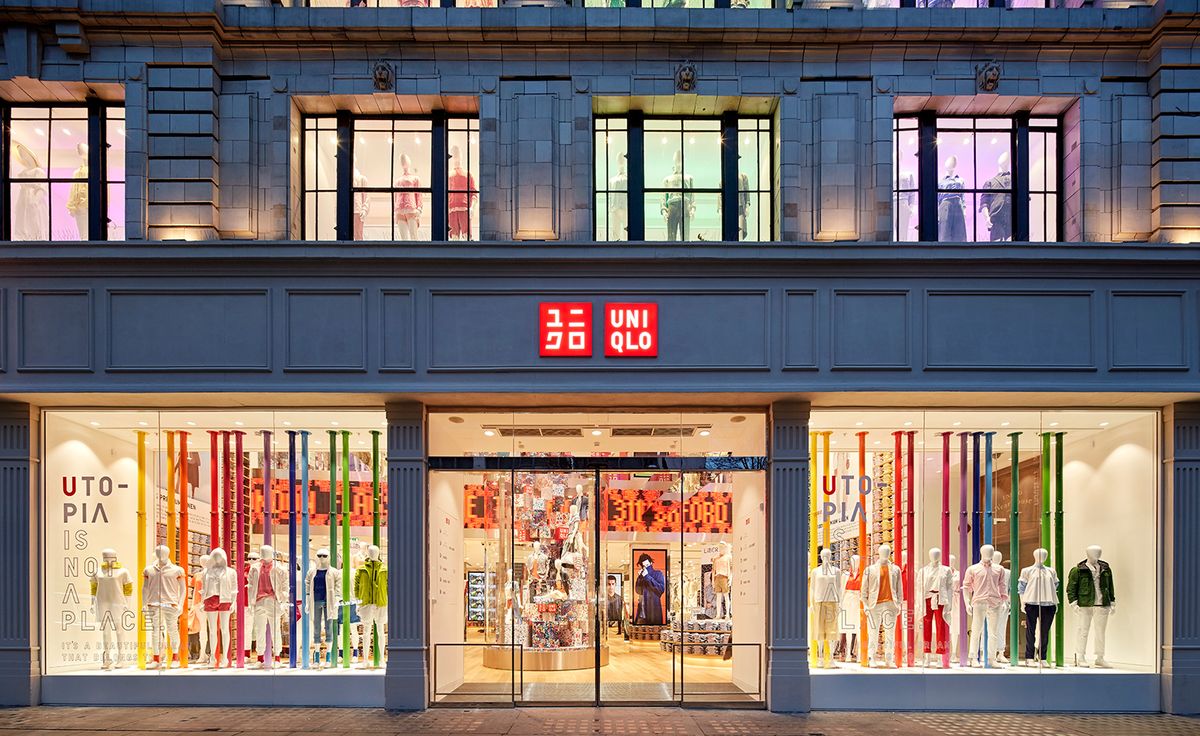 Uniqlo open their new Oxford Street