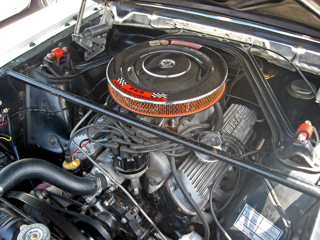 Ford Mustang GT 350 Engine. Based