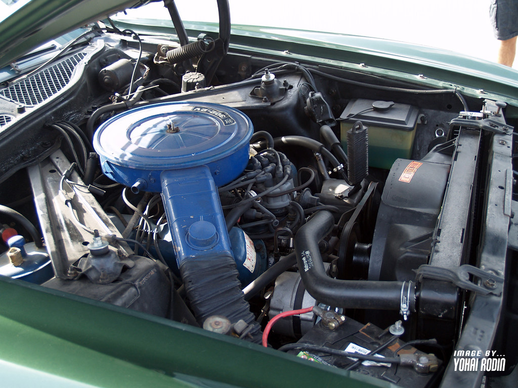 Ford Mustang Mach 1 Engine Bay