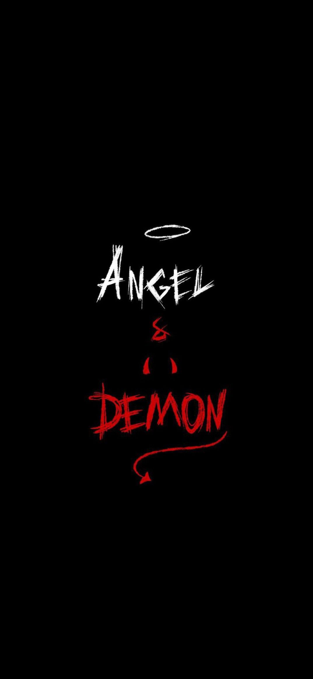 Angel & Demon Exclusive Wallpaper